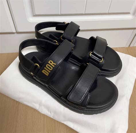 christian dior dad sandals.